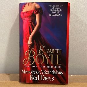 ⭐️5 for $15⭐️ Memoirs of a Scandalous Red Dress by Elizabeth Boyle | Book